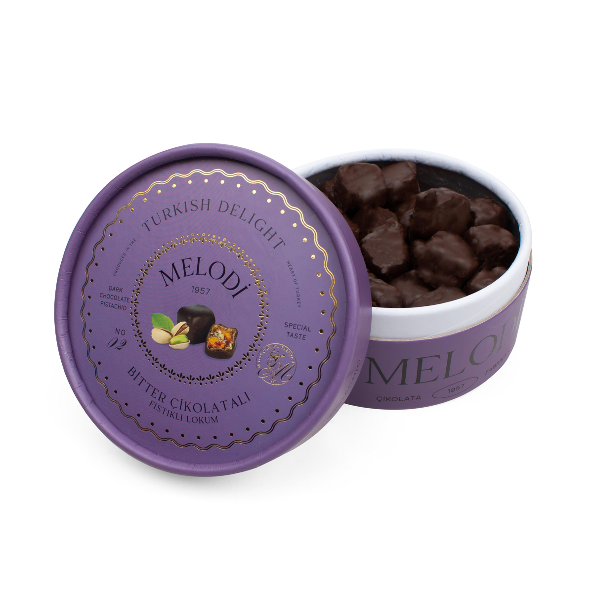 Bitter Çikolatalı Lokum