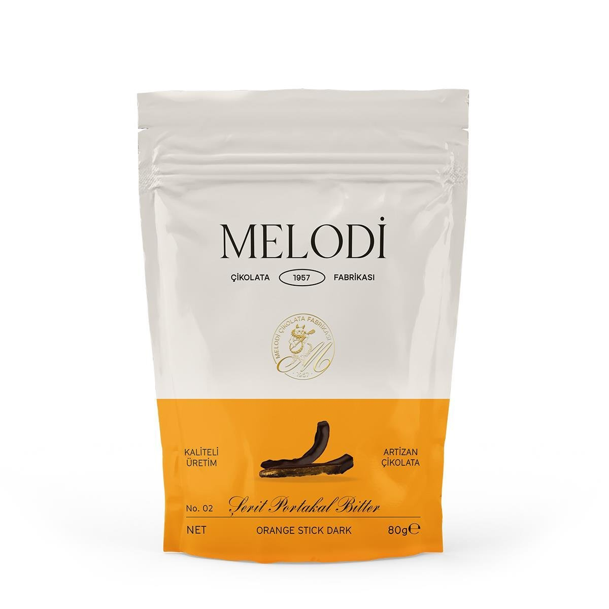 Bitter Çikolatalı Portakal Kabuğu