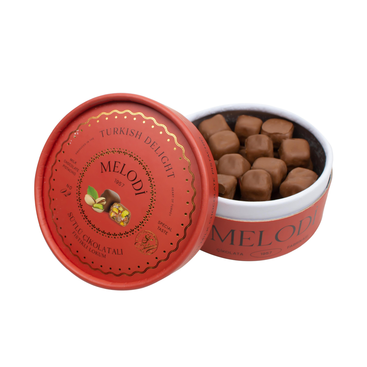 Sütlü Çikolatalı Lokum